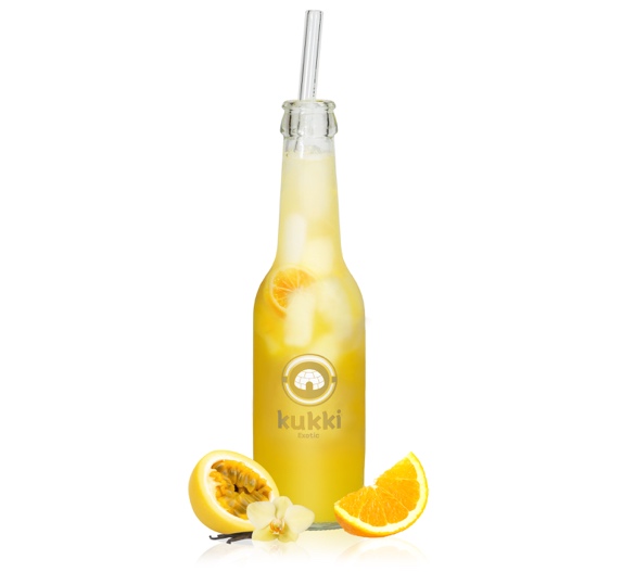 Heller Kukki Cocktail mit Zitrusfrüchten