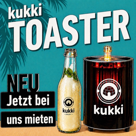 Kukki-Toaster zur Miete